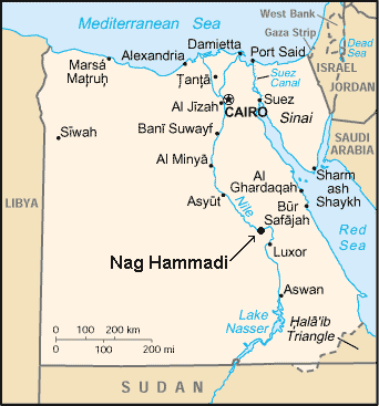 Nag Hammadi - muchos manuscritos
