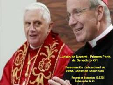 Jesús de Nazareth - presentación del libro de Benedicto XVI