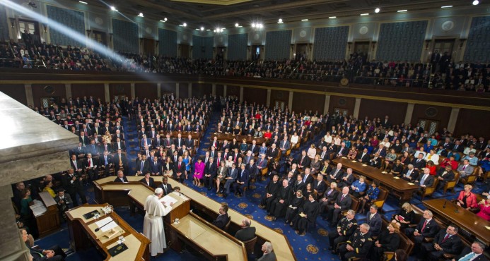 El Papa Francisco ante el Congreso de Estados Unidos