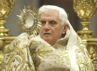 Benedicto XVI - El SAntísimo Sacramento
