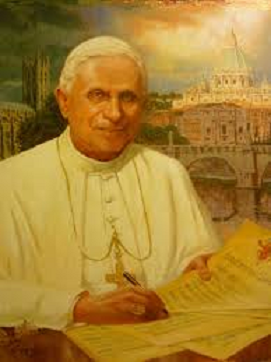 Benedicto XVI - firmando Anglicanorum Coetibus