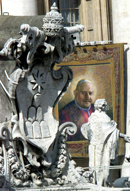 San Juan XXIII imágen con ocasión de su beatificación
