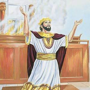 El rey David canta a Dios