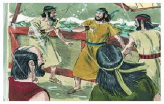 El profeta Jonás se confiesa hebreo
