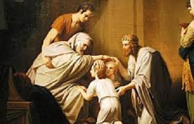 Jacob bendice a los hijos de José