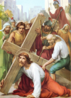 3. estación: Jesús cae por primera vez