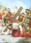 7. estación: Jesús cae por segunda vez