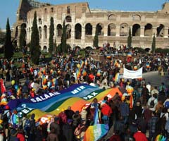 Un milln en Roma contra la guerra