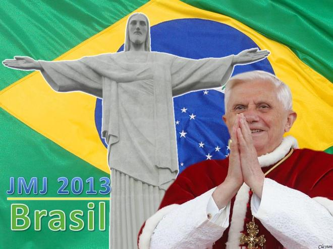 JMJ 2013 Benedicto XVI prepara e invita a la Jornada Mundial de Juventud en Rio de Janeiro 2013