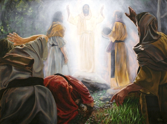 Transfiguración de Jesús en le monte Tabor