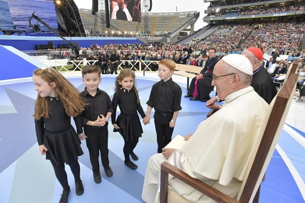 El Papa Francisco en Irlanda 2028