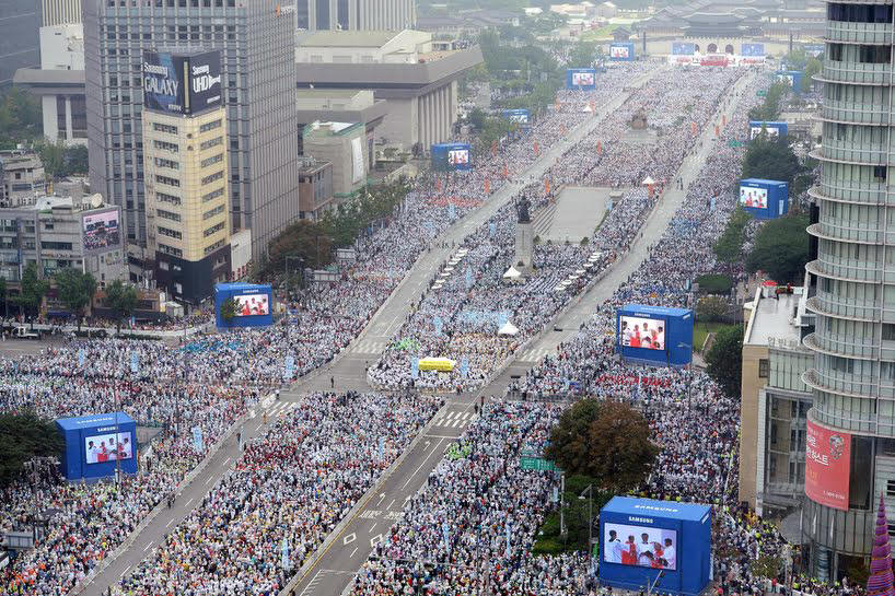 Papa Francisco beatifica a 124 mártires coreanos
