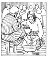 Jueves Santo: Cena del Señor, Cristo instituye la Eucaristía y el lavatorioa de los pies